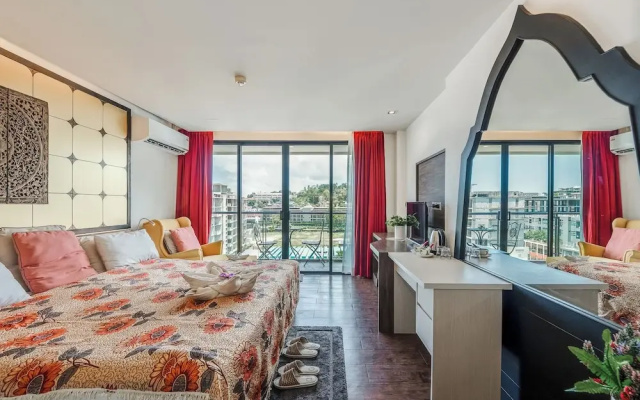 1BR Near Kata Beach Kids Pool C184