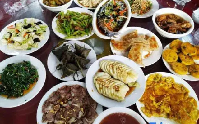 Glass table Xiaoning farmyard