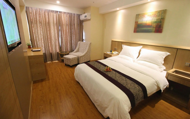 GreenTree Inn Jiangsu Wuxi Huishan High-Speed Rail Qianzhou Chongwen Road Business Hotel – Guest Rooms – Wuxi