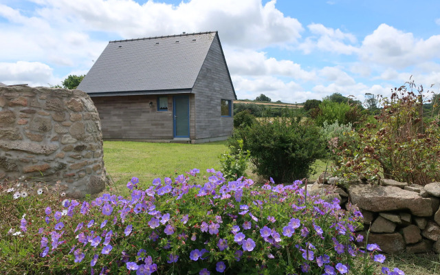 Wooden House in Brittany Near Sandy Beach