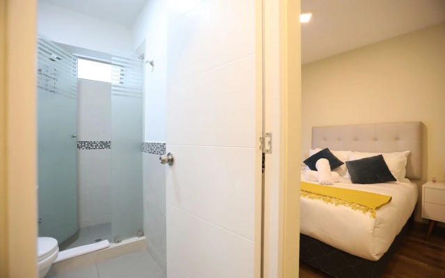 Vistas espectaculares en tranquilo apt