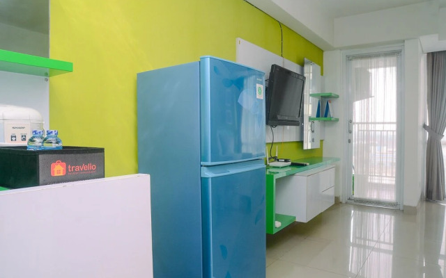 Cozy Studio with City View at H Residence Apartment