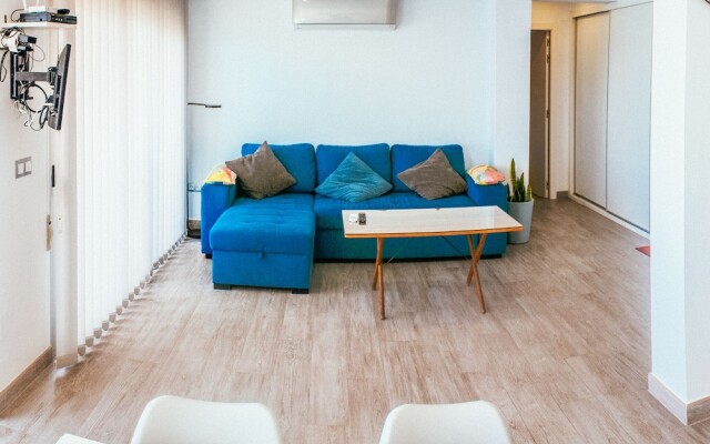 Loft en Residencial 1a Linea con piscina