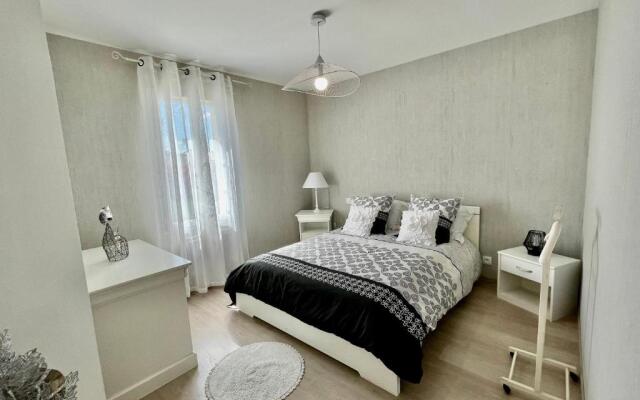 MAISON moderne 6 pers, jardin proche plage¢re