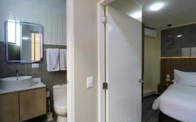 w Elegant 1BR w AC in San Isidro