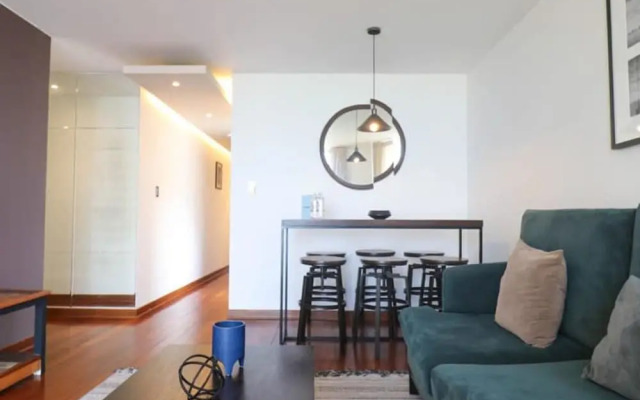 w Stylish 3BR With Ocean View in Miraflores