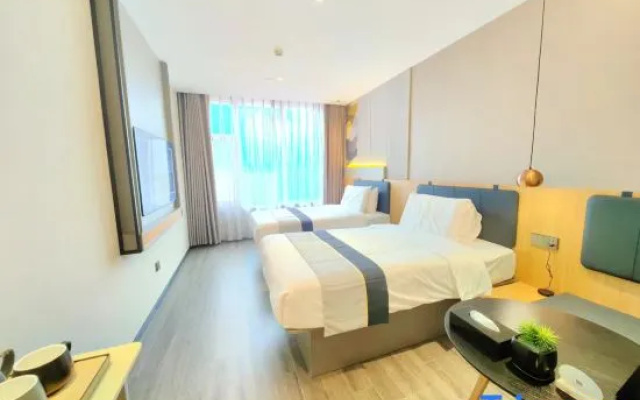 Home Inn Selected (Zibo Zhoucun Ancient Commercial City Wuzhou International Home Expo City Branch) – Guest Rooms – Zibo