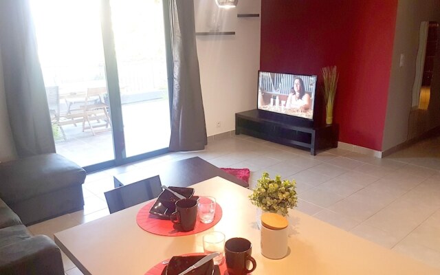 Apartment With 2 Bedrooms in Penta-di-casinca, With Wonderful City View, Furnished Terrace and Wifi - 2 km From the Beach