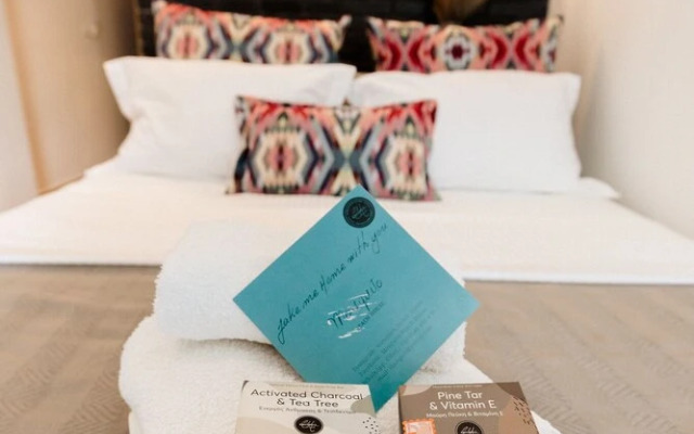 Sea View Studio With a Barbecue Area on the Terrace of the Building a Smart TV