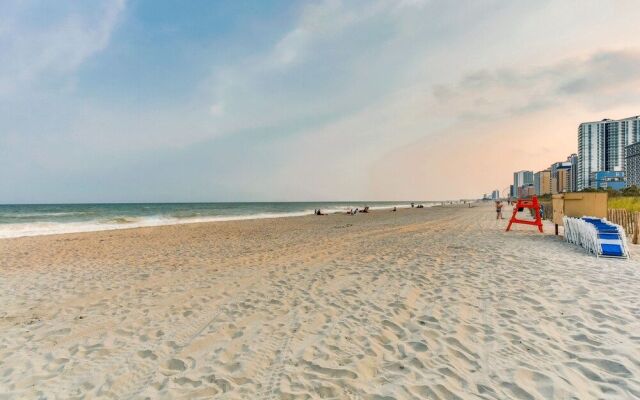 Beach-front Condo with Private Balcony