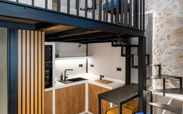 Urban Hive 2-story suite with roof garden