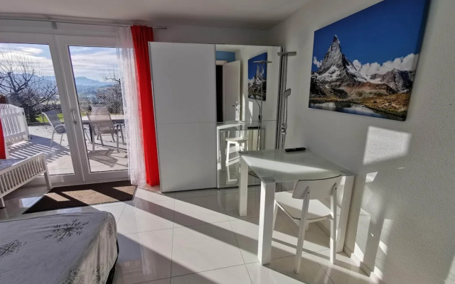 Comfortable mountain view apartment near Lucerne
