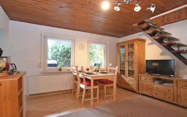 Modern Holiday Home in Güntersberge With Fish Pond