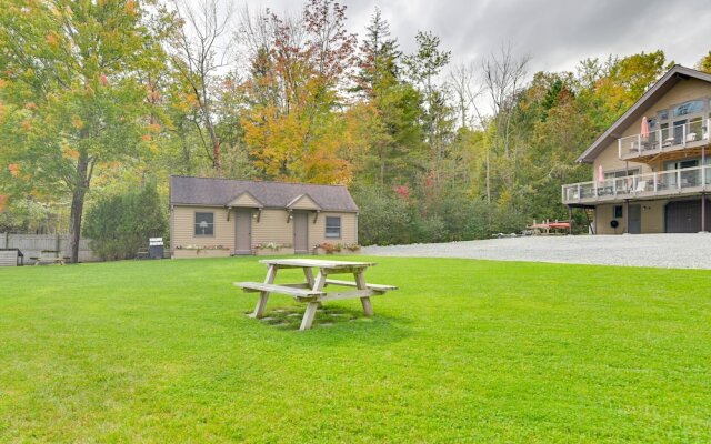 Lake George Waterfront Cabin w/ On-site Marina!