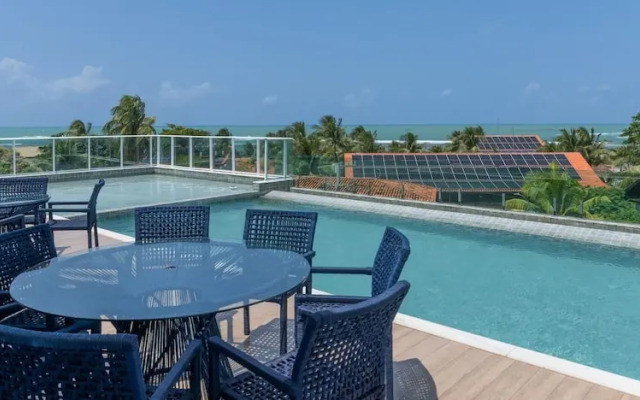 Flat moderno Praia de Serrambi BFS312