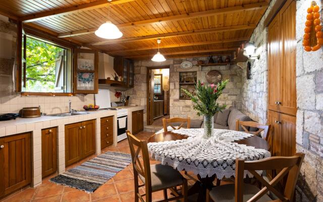 Petalidi Stone House With Garden Near the Beach