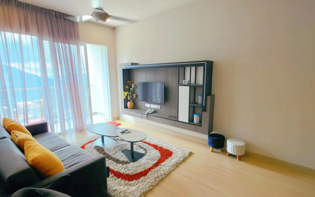Windmill 2-bedrooms at Genting Permai Free WiFi High Floor – Guest Rooms – Gohtong Jaya