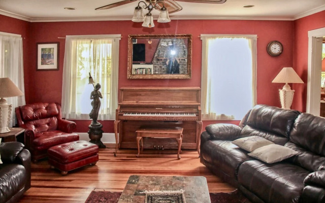 Shaded Beachtown Vacation Estate (102-22)