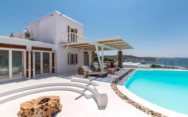 Luxury Ocean View Villa Mykonos Centre