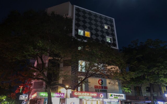 Treebo Golden Inn, 700 Mtrs From Promenade Beach