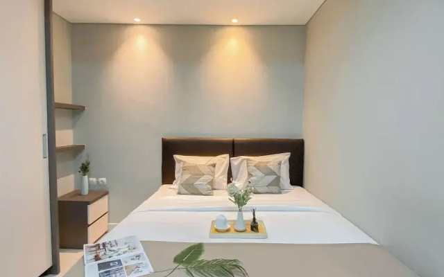 Homey And Modern 2Br At Patraland Urbano Apartment