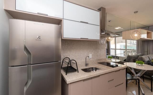 Flat no Ed Metropolitan no Jardim Goiás - MS902O