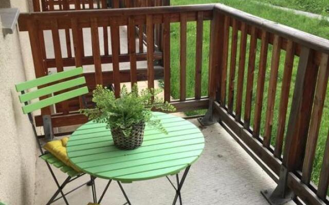 Studio vue piste + parking souterrain privatif inclus