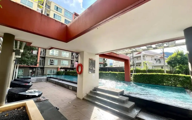 Top Floor One Br Apartment Between Patong hkt City