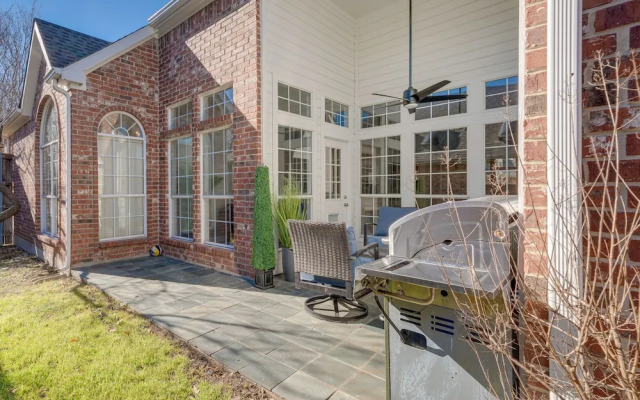Private Patio & Game Room: Home in Richardson!