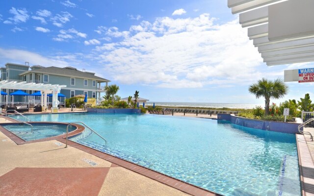 Beachfront Flamingo by RedAwning