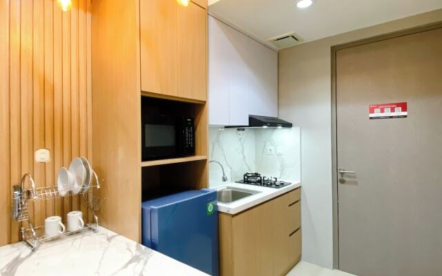 Homey And Minimalist 1Br Vasanta Innopark Apartment