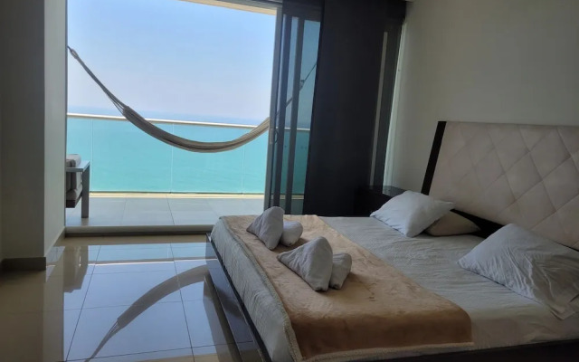 H2 Bocagrande Vista al Mar-Bahía