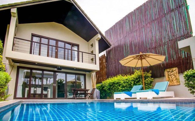 Villa Chok in beachfront villa resort