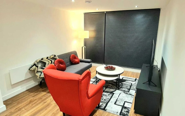 1-bedroom Aprt in Salford- Freeparking- Sleeps3