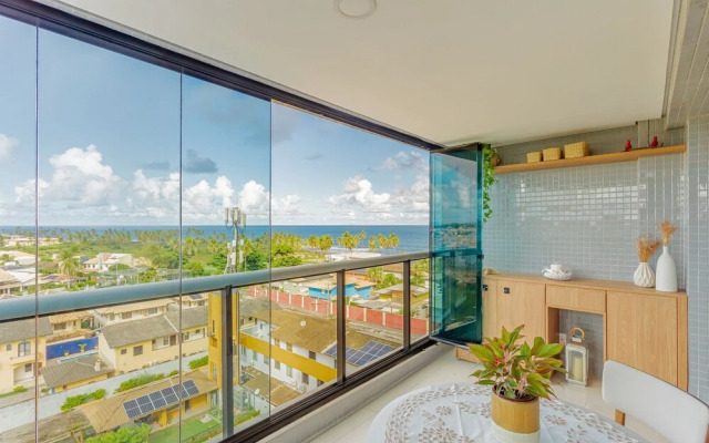SM01 Moderno Apartamento a 350m do Mar