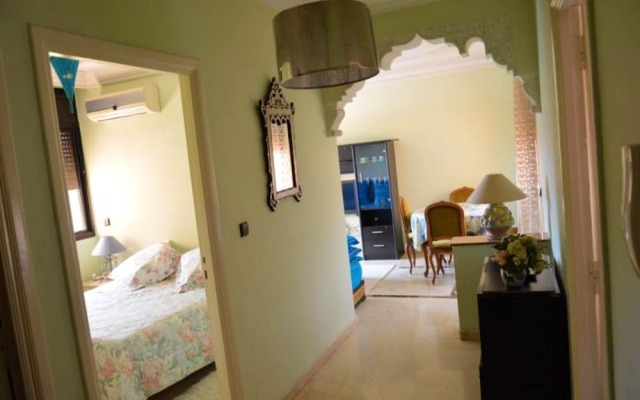 Apartment With one Bedroom in Marrakech, With Wonderful Mountain View, Furnished Garden and Wifi