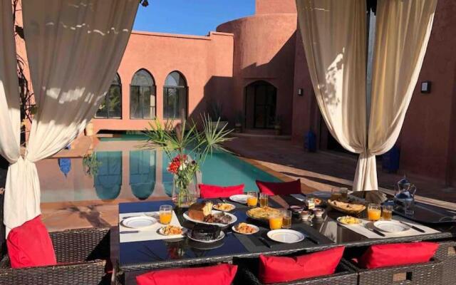 Villa Marrakech for 10 persons.