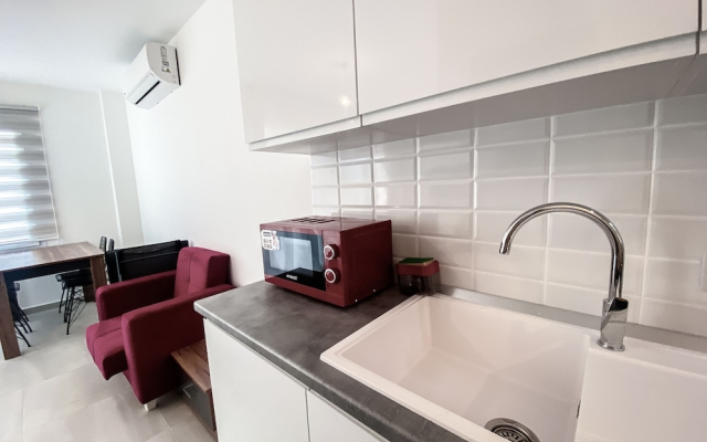 One bed Room Apartment Paradise Beach Front in Nice Residence