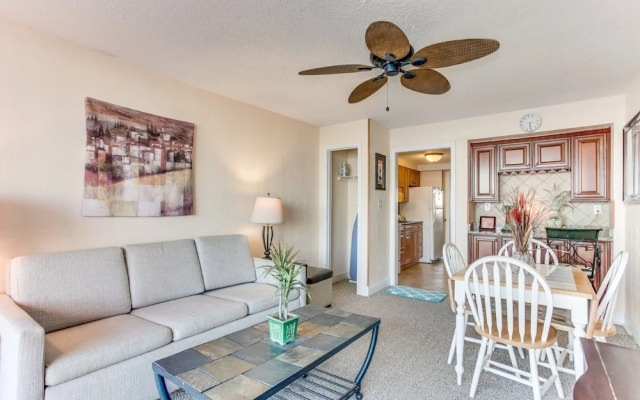 Beach-front Condo with Private Balcony