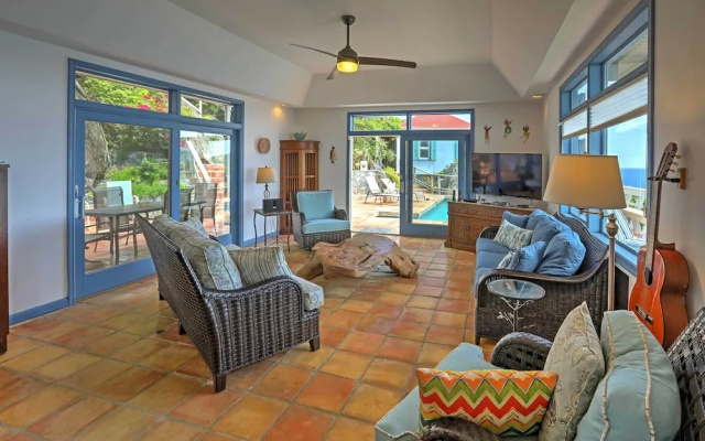 St Thomas Cliffside Villa With Pool & Hot Tub! — фото 2