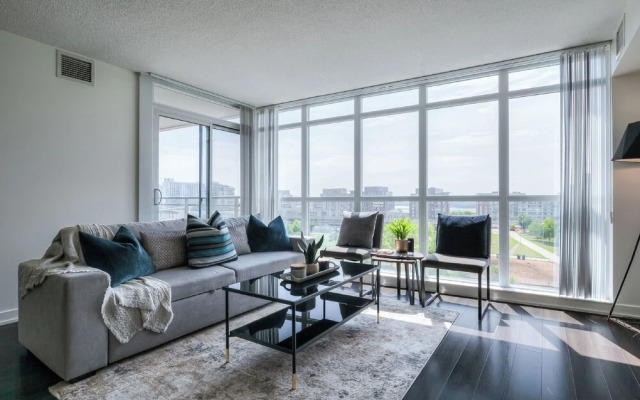 Toronto Skyline Lake View