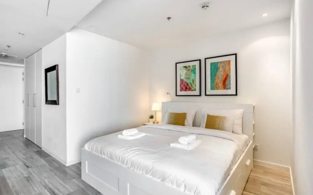 Comfy Studio in D1 Tower With Views of the Creek - Hotel in ดูไบ - Photo 5
