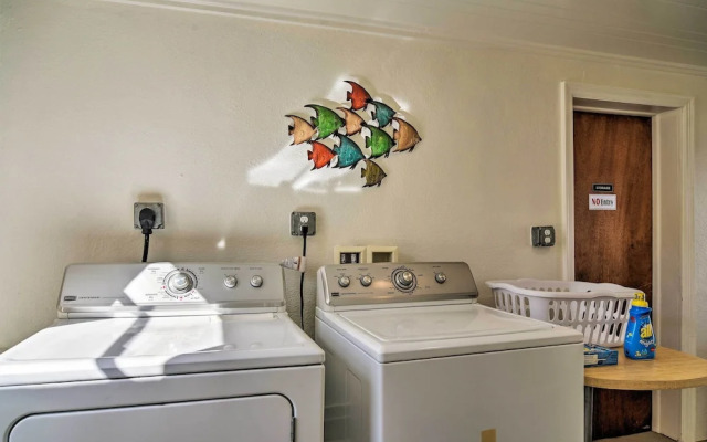 Walk to Beach: Pet-friendly Treasure Island Home