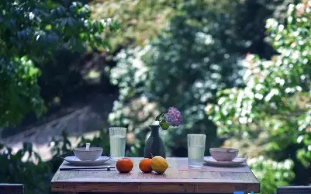 Qing cheng shan Xi Chuang xian Lin Xi sen yang si Tang villa