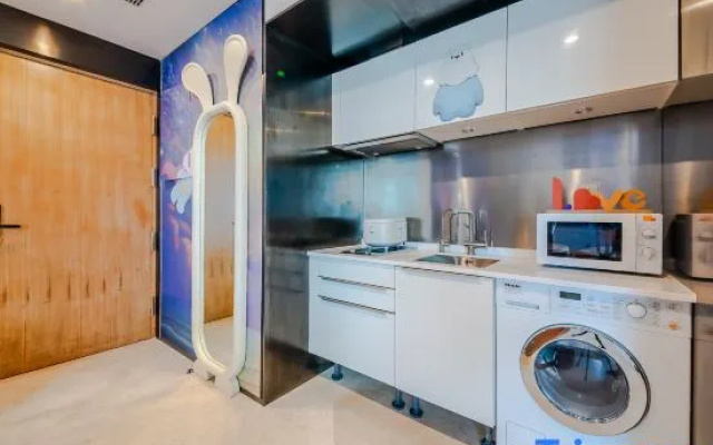 Miomi Family Hotel & Sea View (May 4th Square Mixc HaiYi Branch) – Kitchen – Qingdao