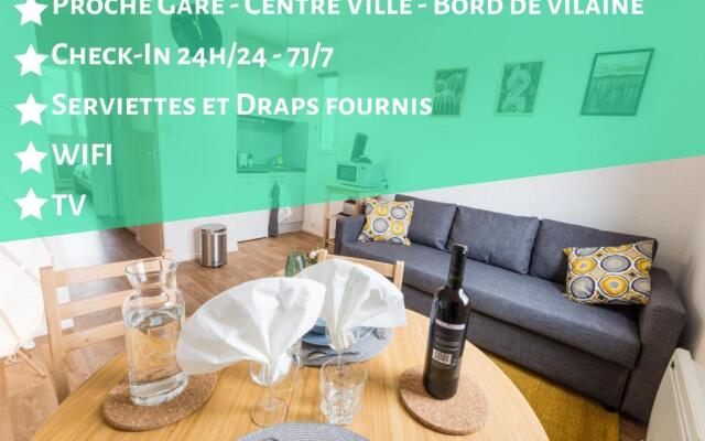 Appartement T2 - Proche Gare - Bord de Vilaine