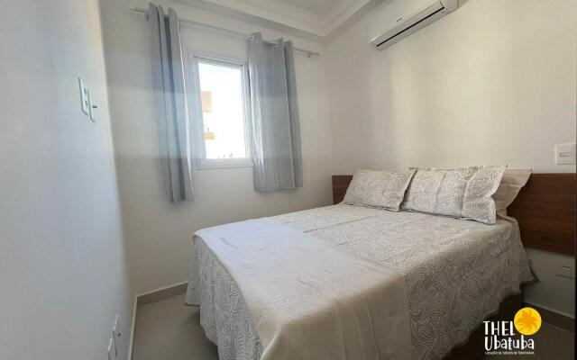 Apto Novo c/ Ar e Piscina  Toninhas Ubatuba