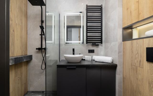 Black and Grey Apartment by Renters