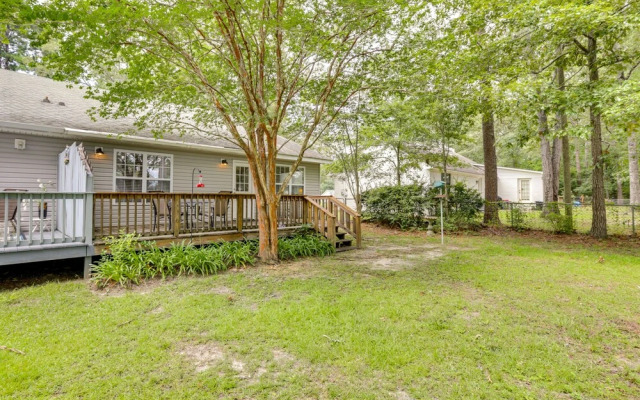 Tranquil Thomasville Retreat w/ Deck + Dining Area
