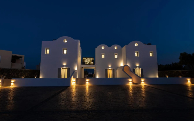 Modern Dome Homes Of Santorini